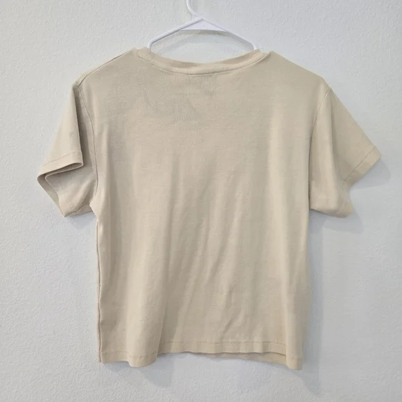 Realisation Par Claudia Schiffer y2k 90s tee size large - Picture 15 of 16